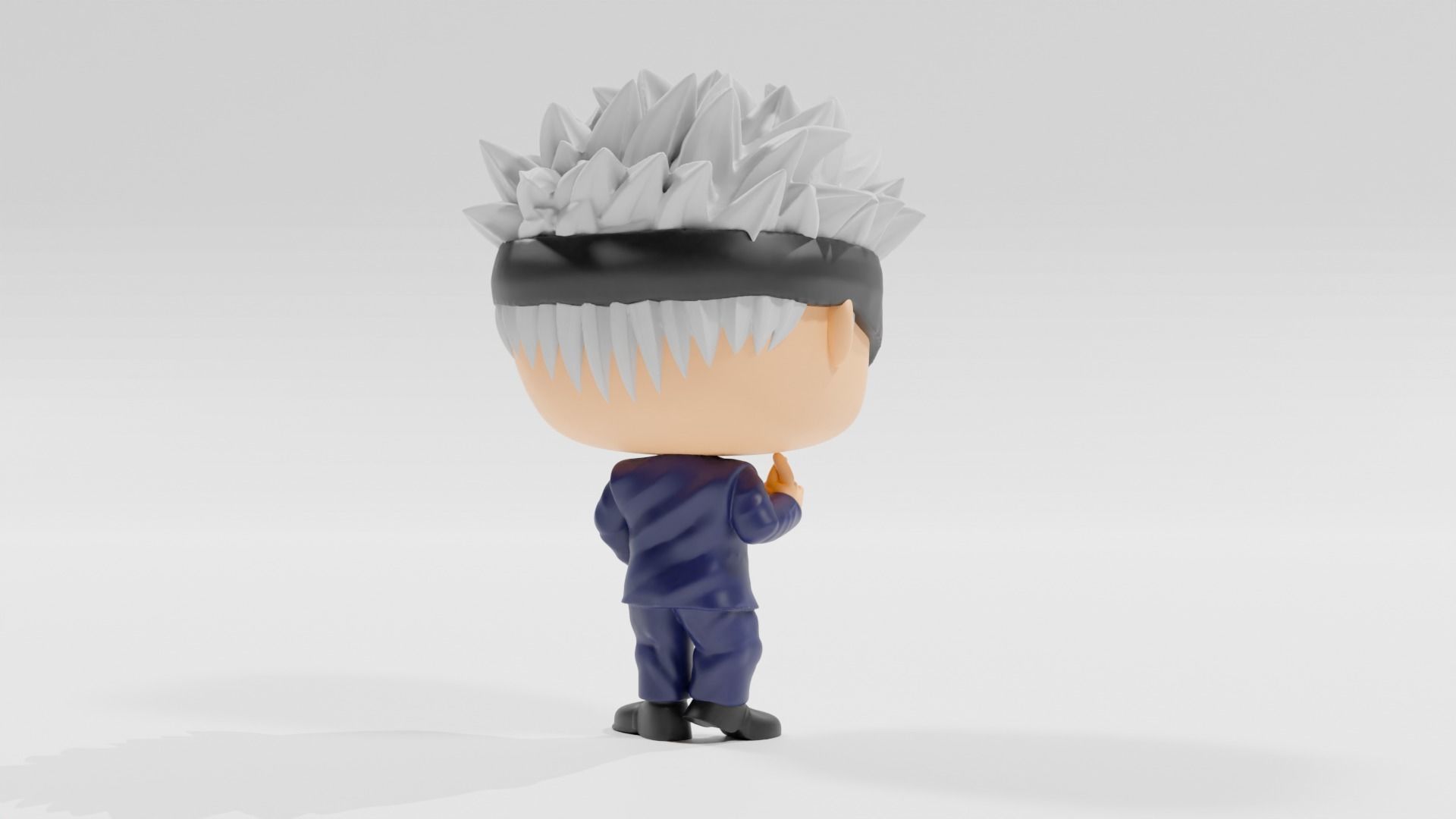 Satoru Gojo funko pop from Jujutsu Kaisen 3D print model_12
