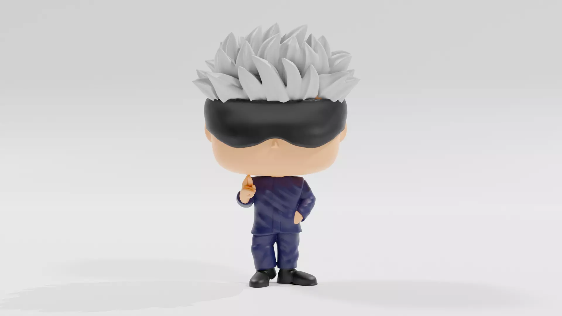 Satoru Gojo funko pop from Jujutsu Kaisen 3D print model_0