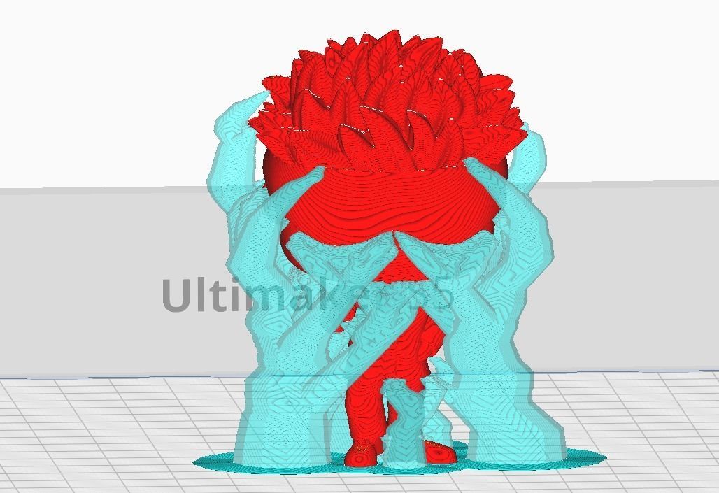 Satoru Gojo funko pop from Jujutsu Kaisen 3D print model_6