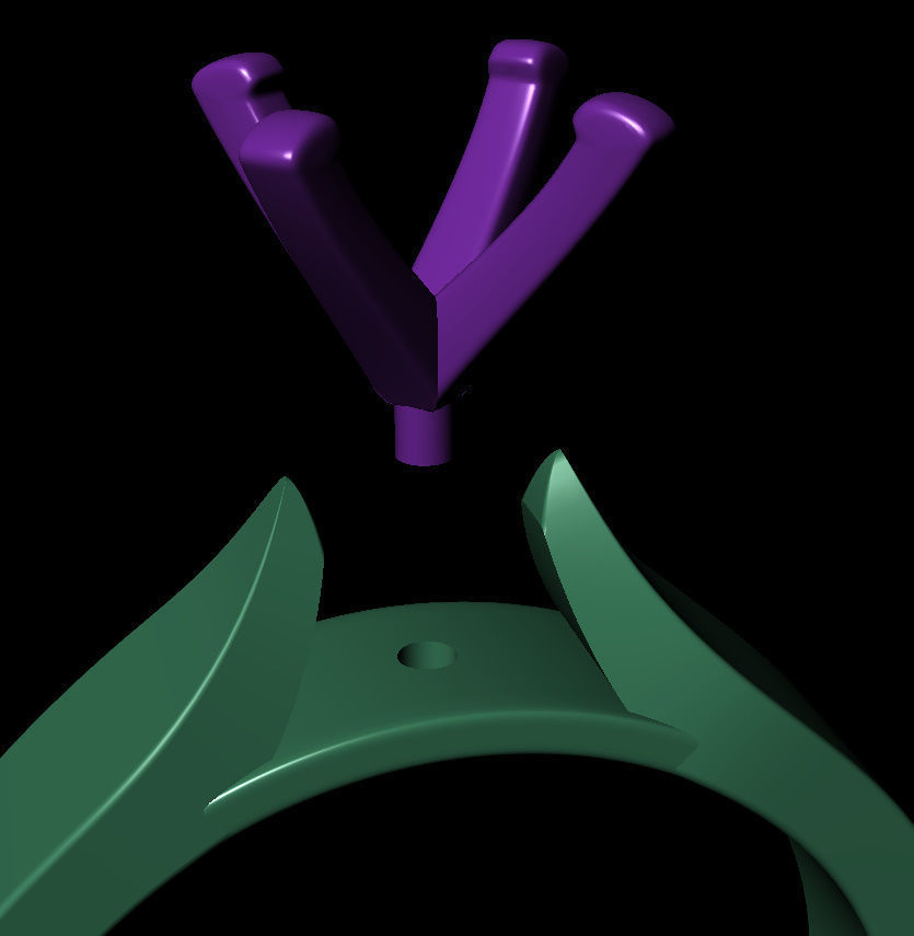 Round 0-75-CT Flat Profile Round Shank Width 3-20mm 3D print model_16