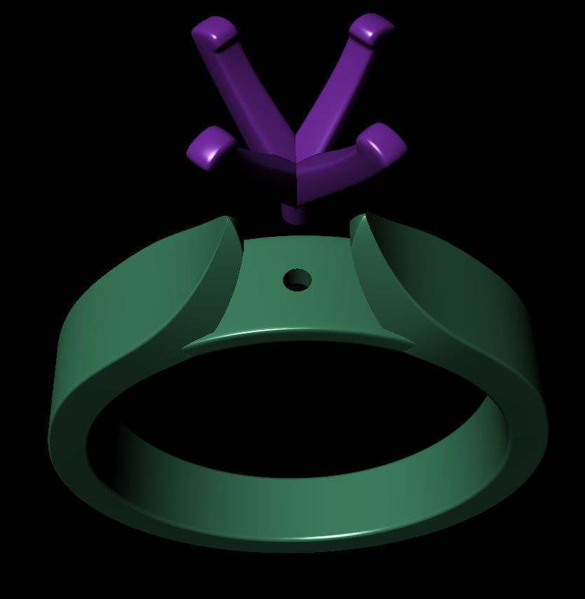 Round 0-75-CT Flat Profile Round Shank Width 3-20mm 3D print model_17