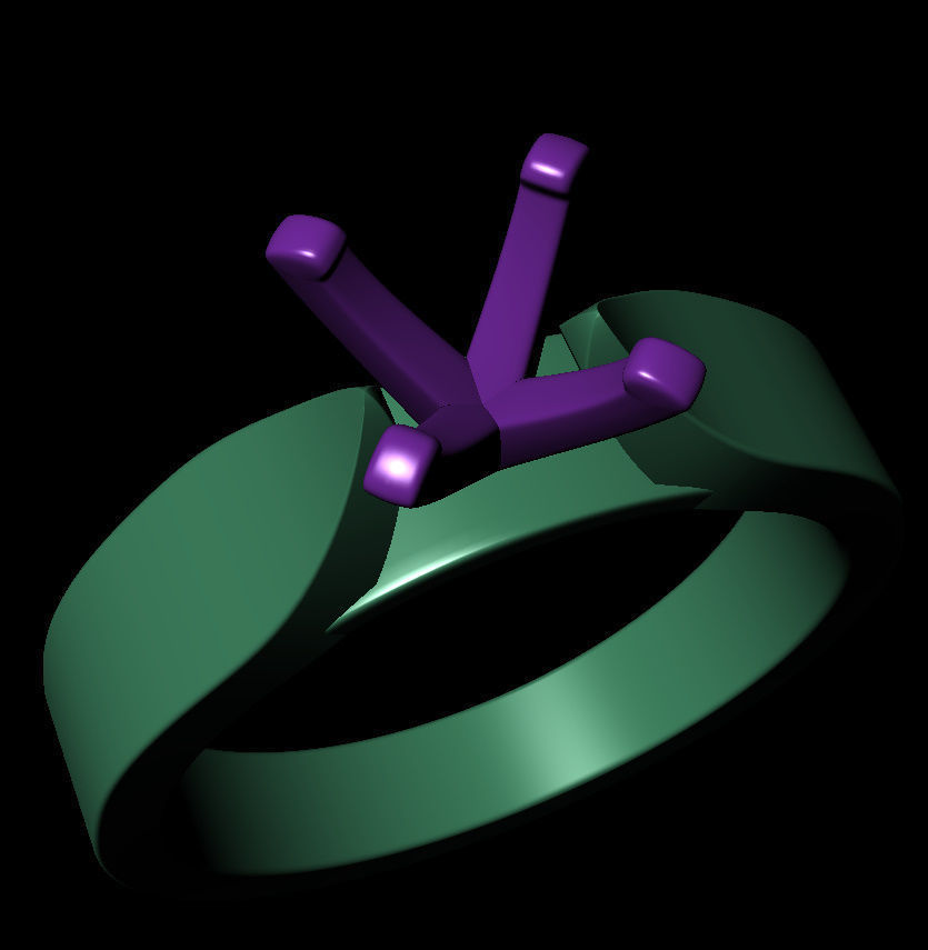 Round 0-75-CT Flat Profile Round Shank Width 3-20mm 3D print model_13