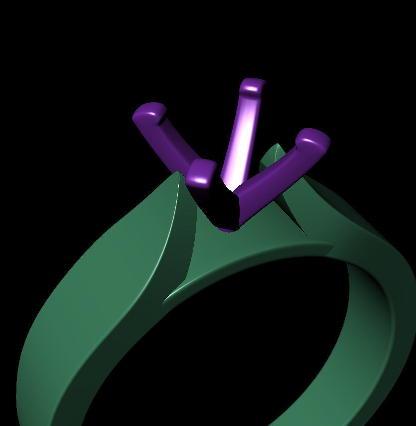 Round 0-75-CT Flat Profile Round Shank Width 3-20mm 3D print model_12