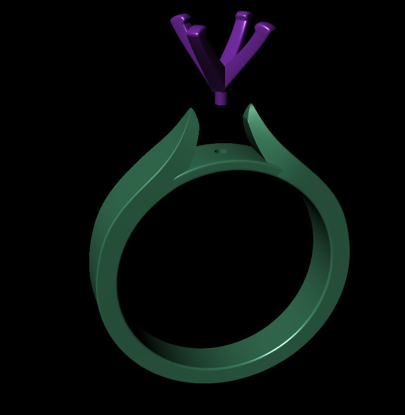 Round 0-75-CT Flat Profile Round Shank Width 3-20mm 3D print model_15