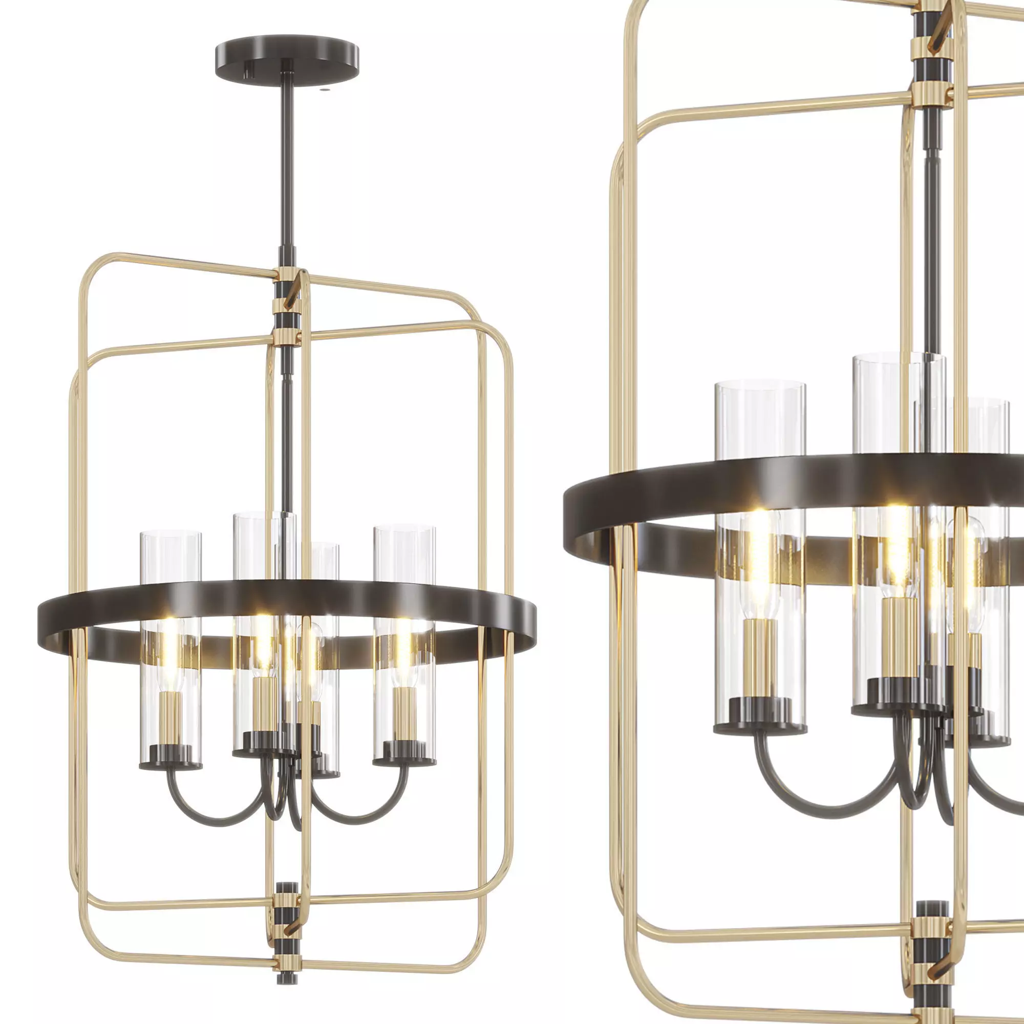 Kearney Foyer Pendant 3D model_0