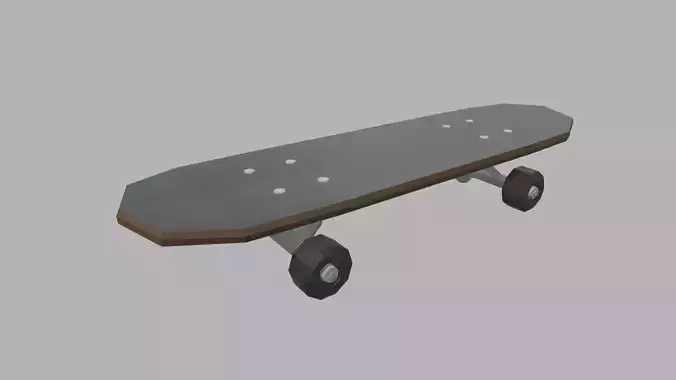 Low Poly Skate 02