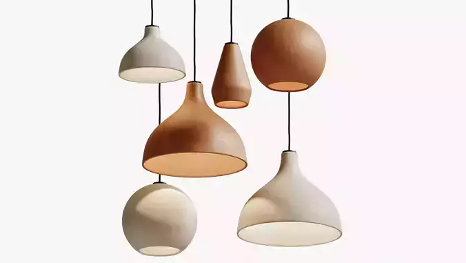 Folk Abigail Pendants