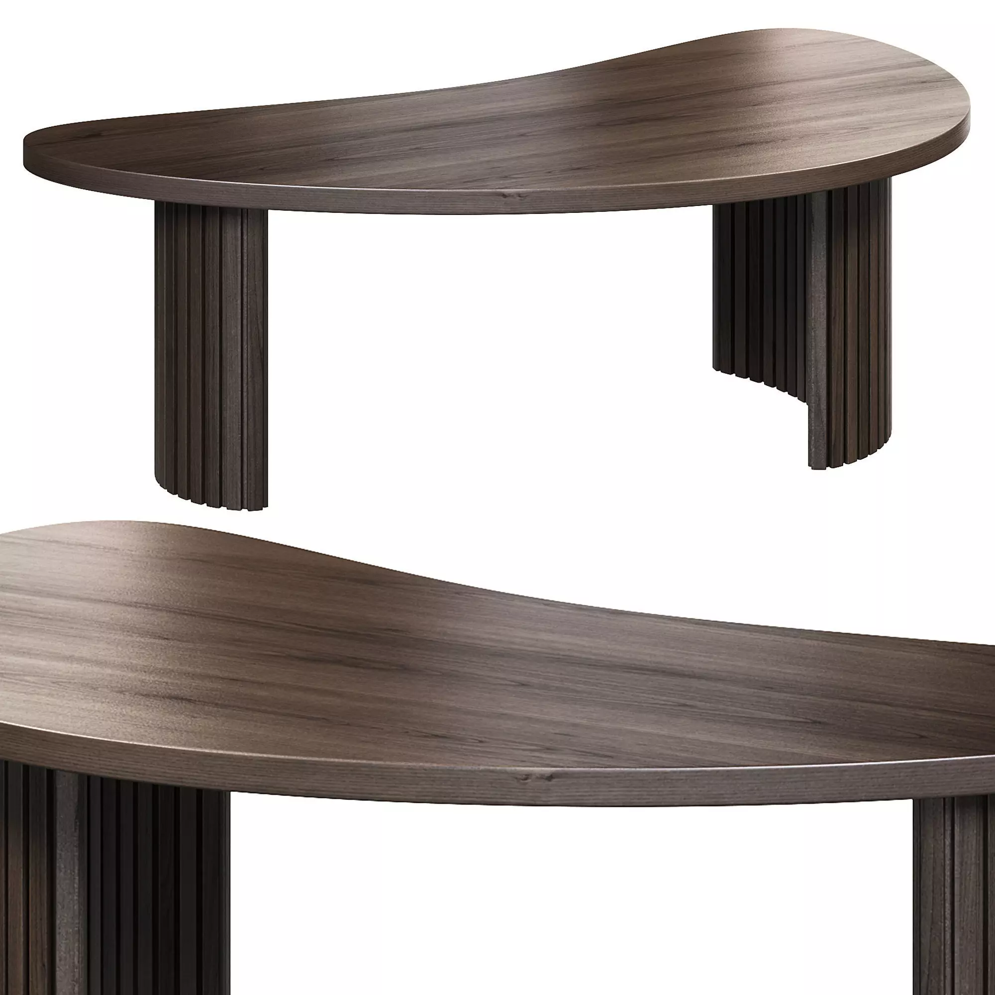 Boomerang Coffee Table  3D model_0