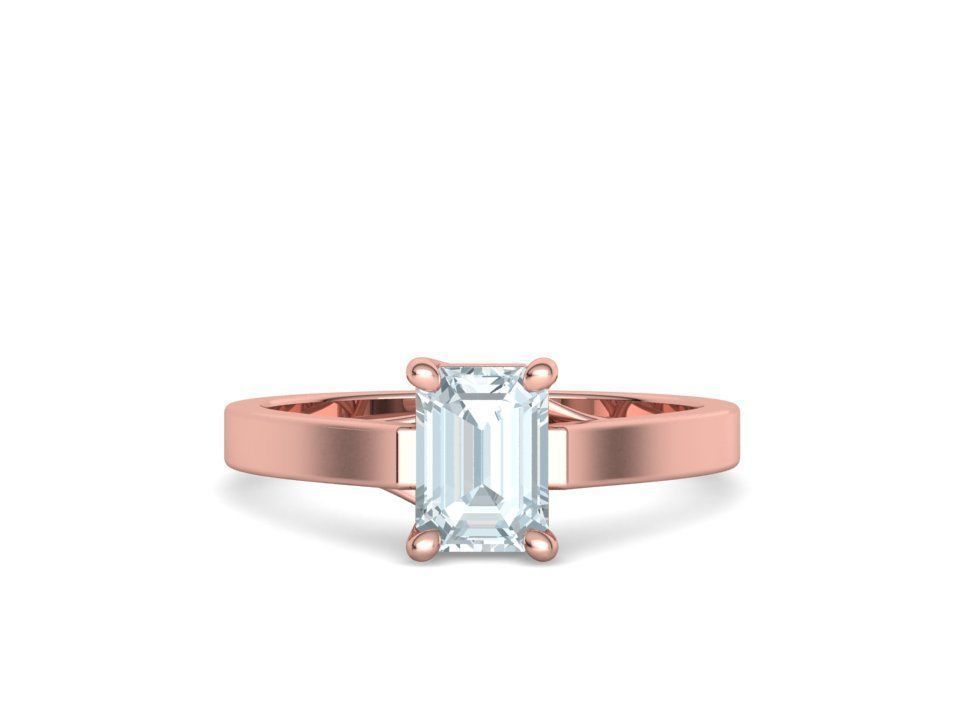 Trellis Engagement Ring 1 Carat Emerald Gem 2 RINGS COLLECTION _15