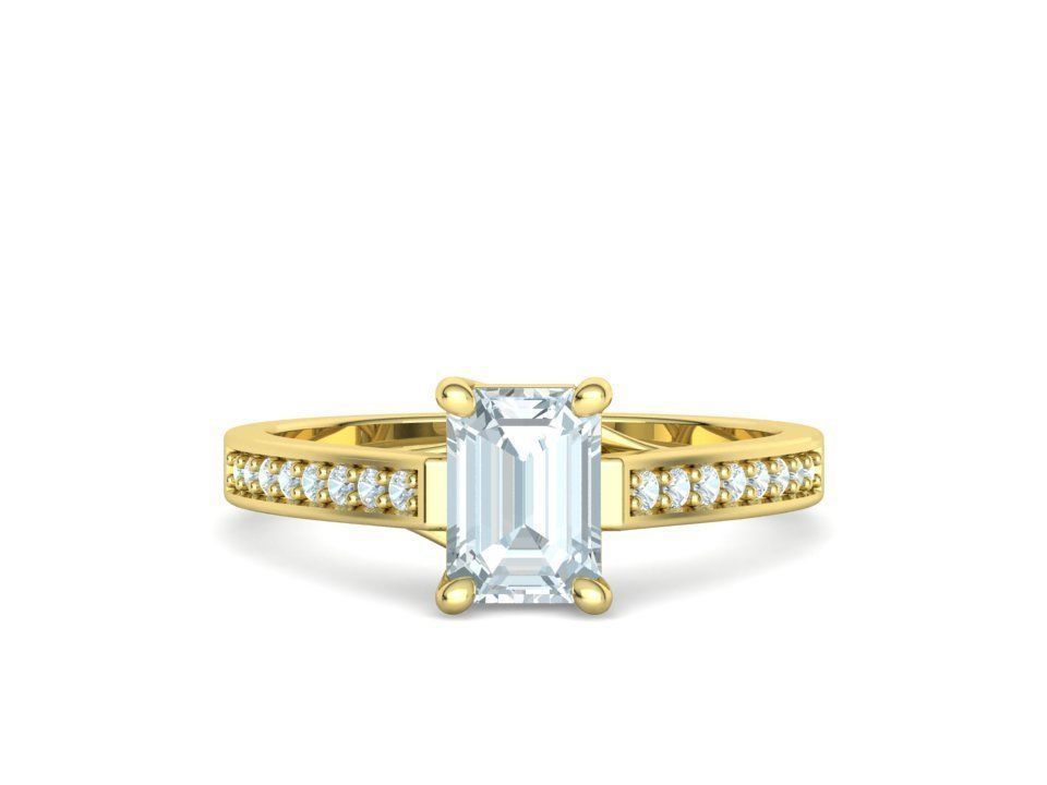 Trellis Engagement Ring 1 Carat Emerald Gem 2 RINGS COLLECTION _28