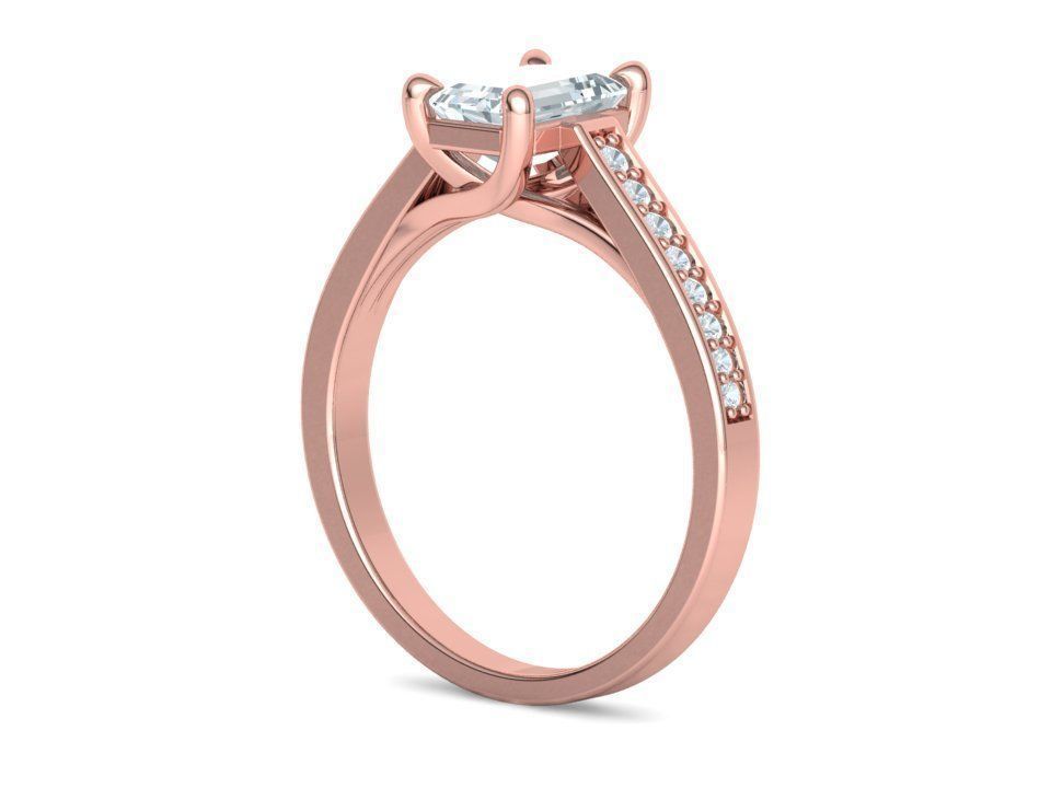 Trellis Engagement Ring 1 Carat Emerald Gem 2 RINGS COLLECTION _37