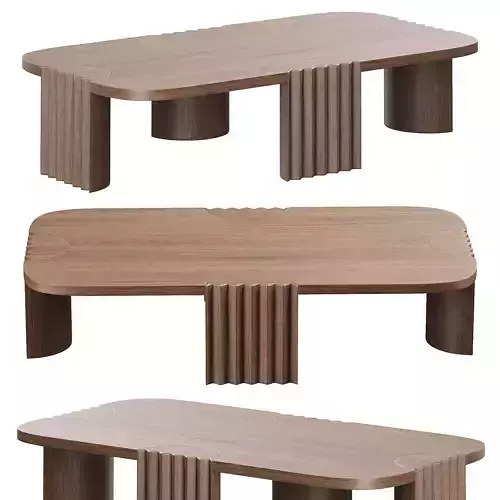 Caravel Wood Center Table  3D model