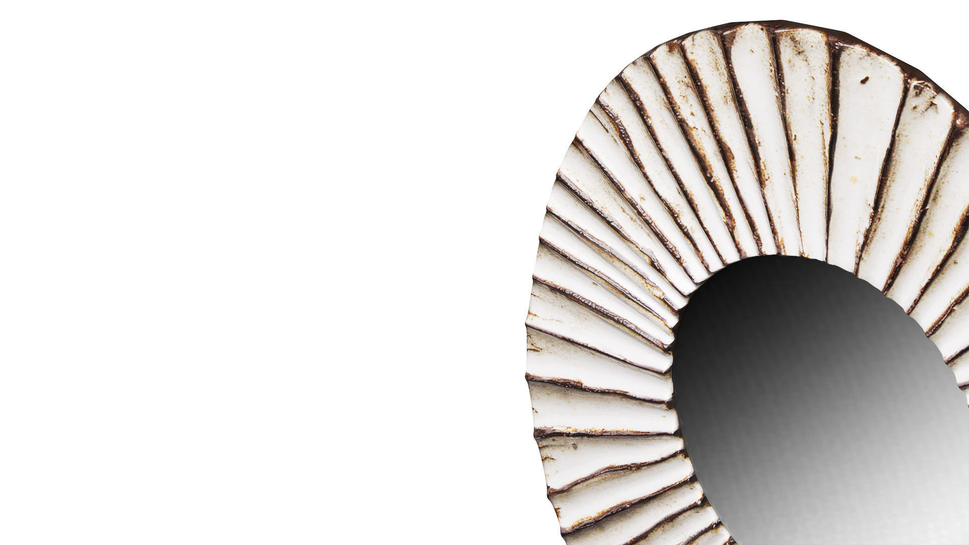 Melissa Oval Mirror Set Low-poly 3D model_4