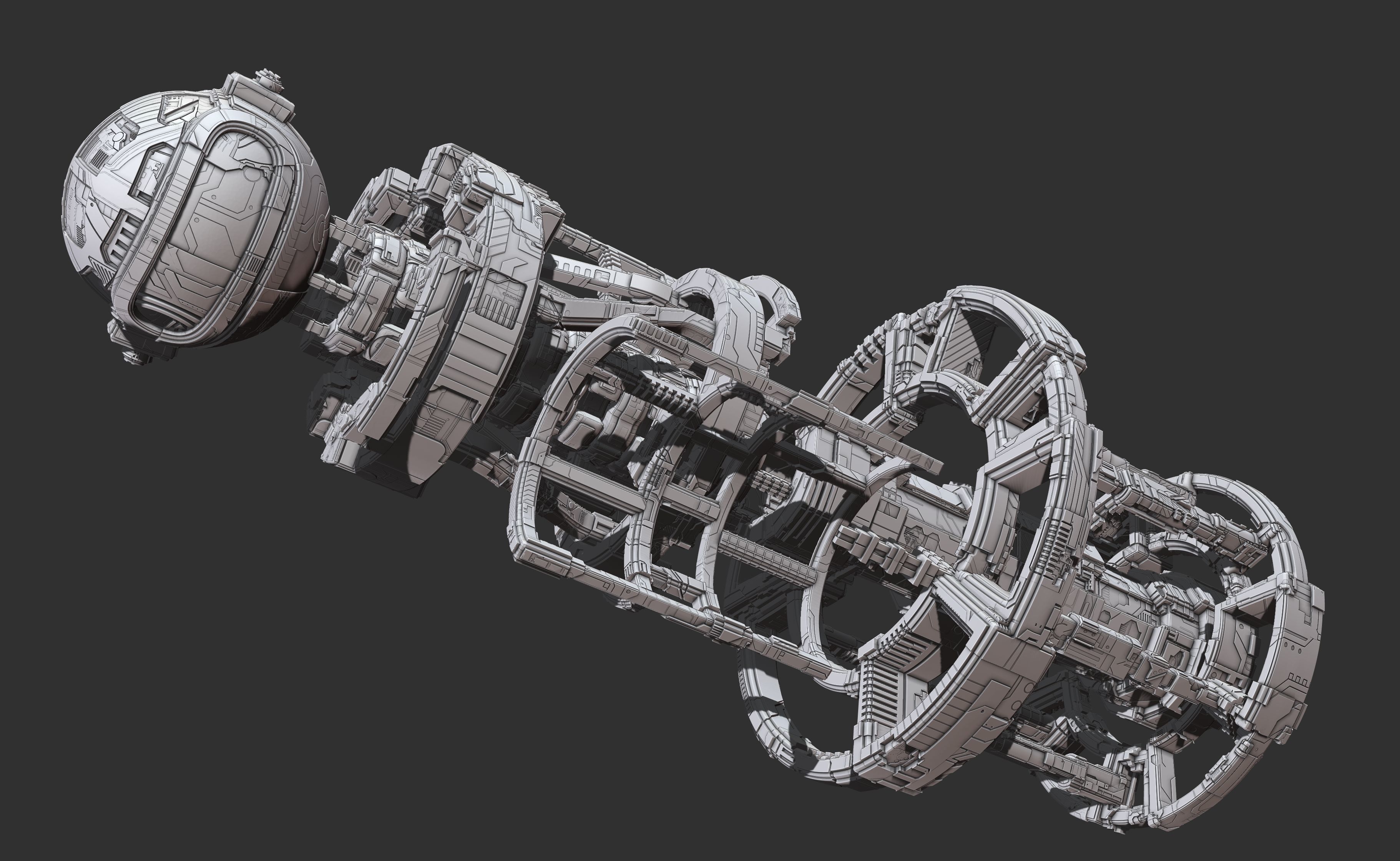 space equipment node 00220 3D model_11