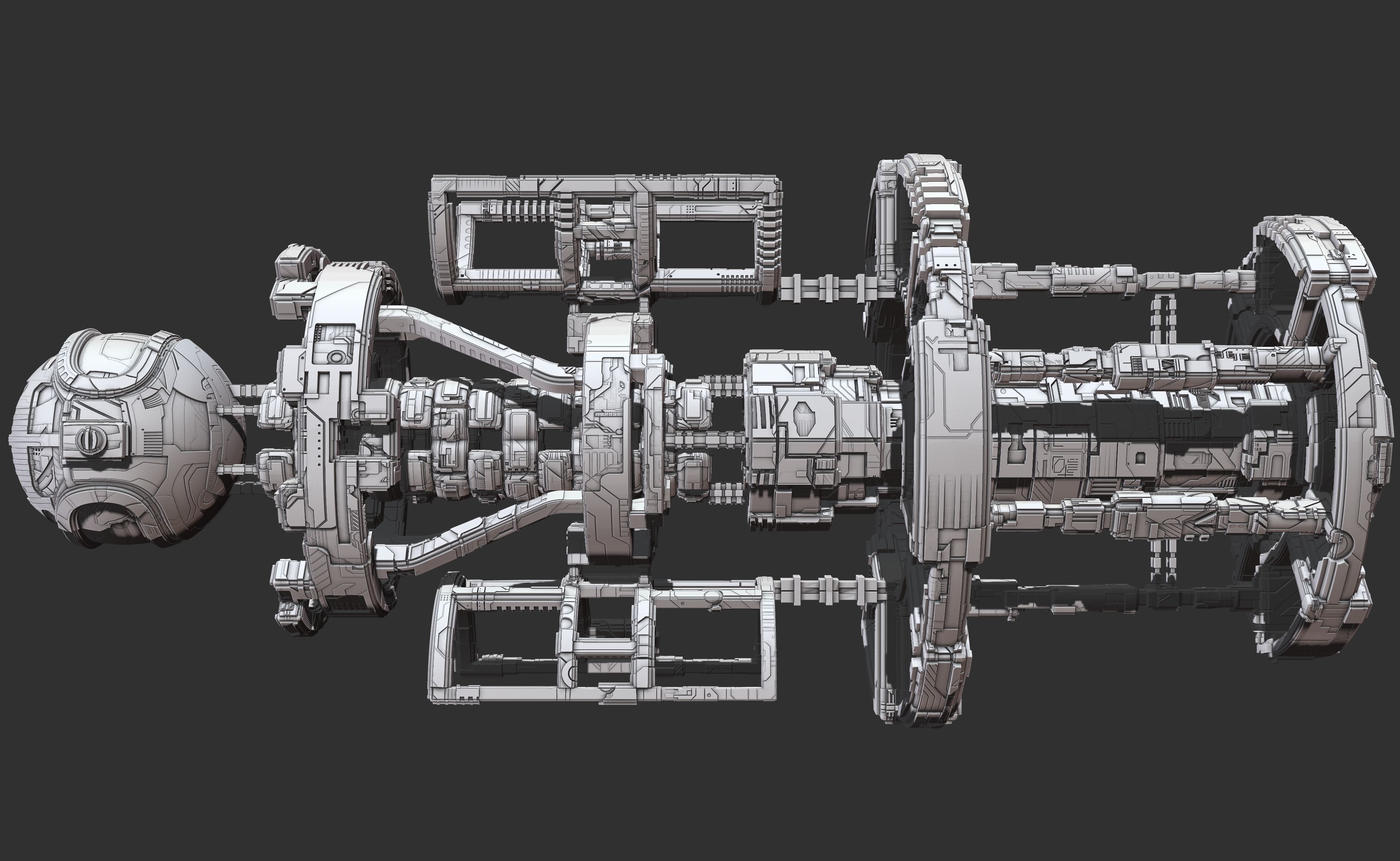 space equipment node 00220 3D model_8