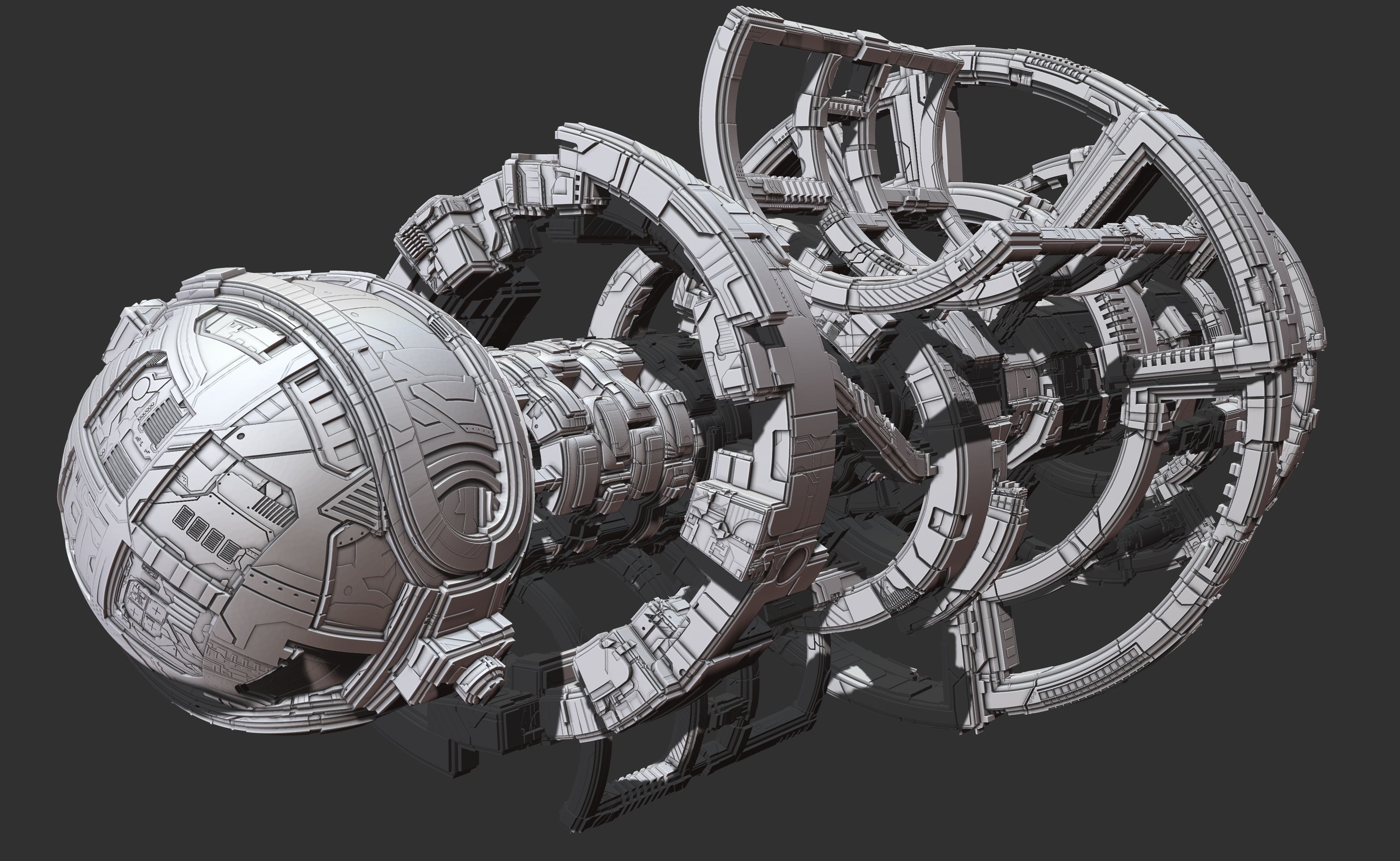 space equipment node 00220 3D model_23