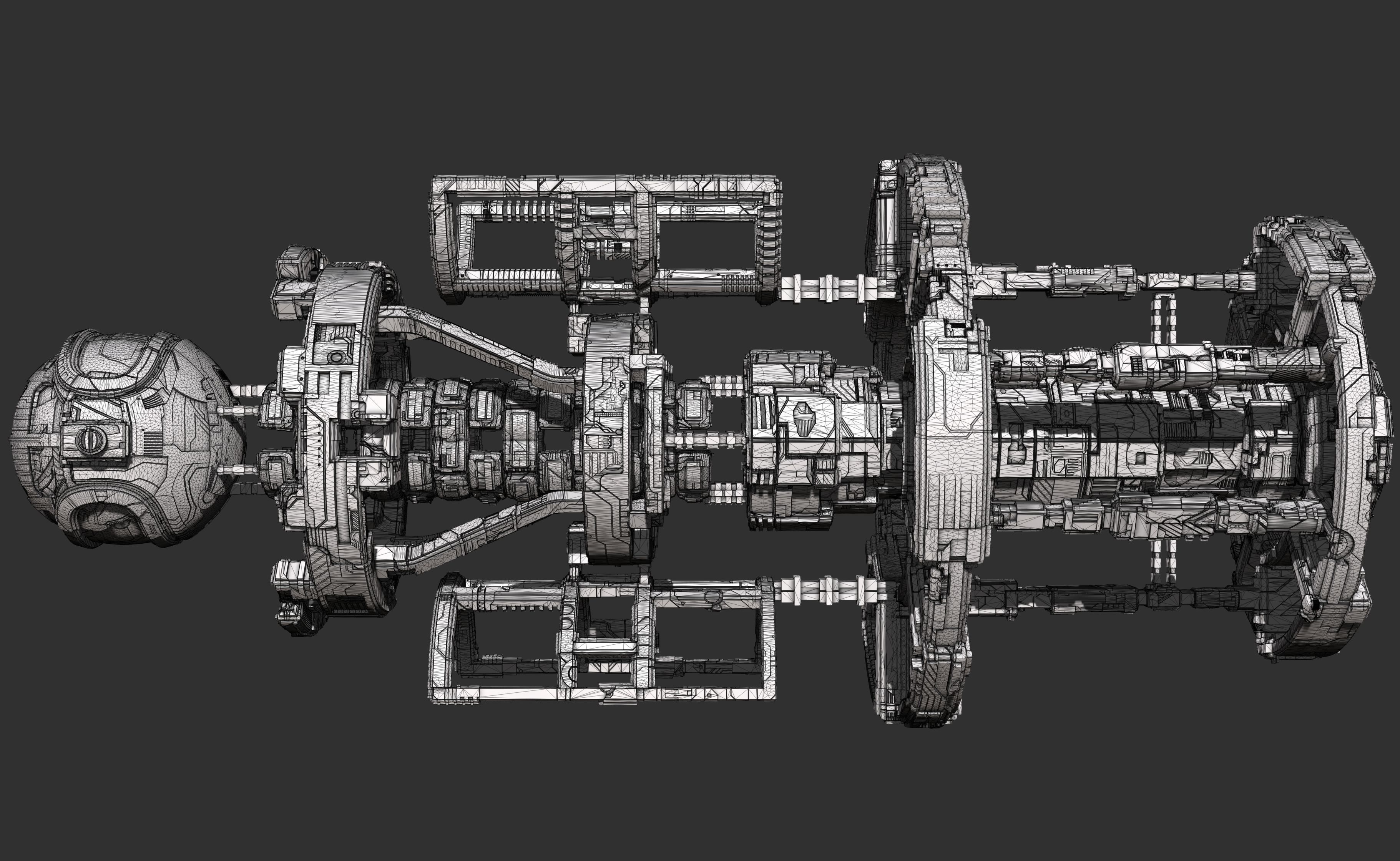 space equipment node 00220 3D model_9