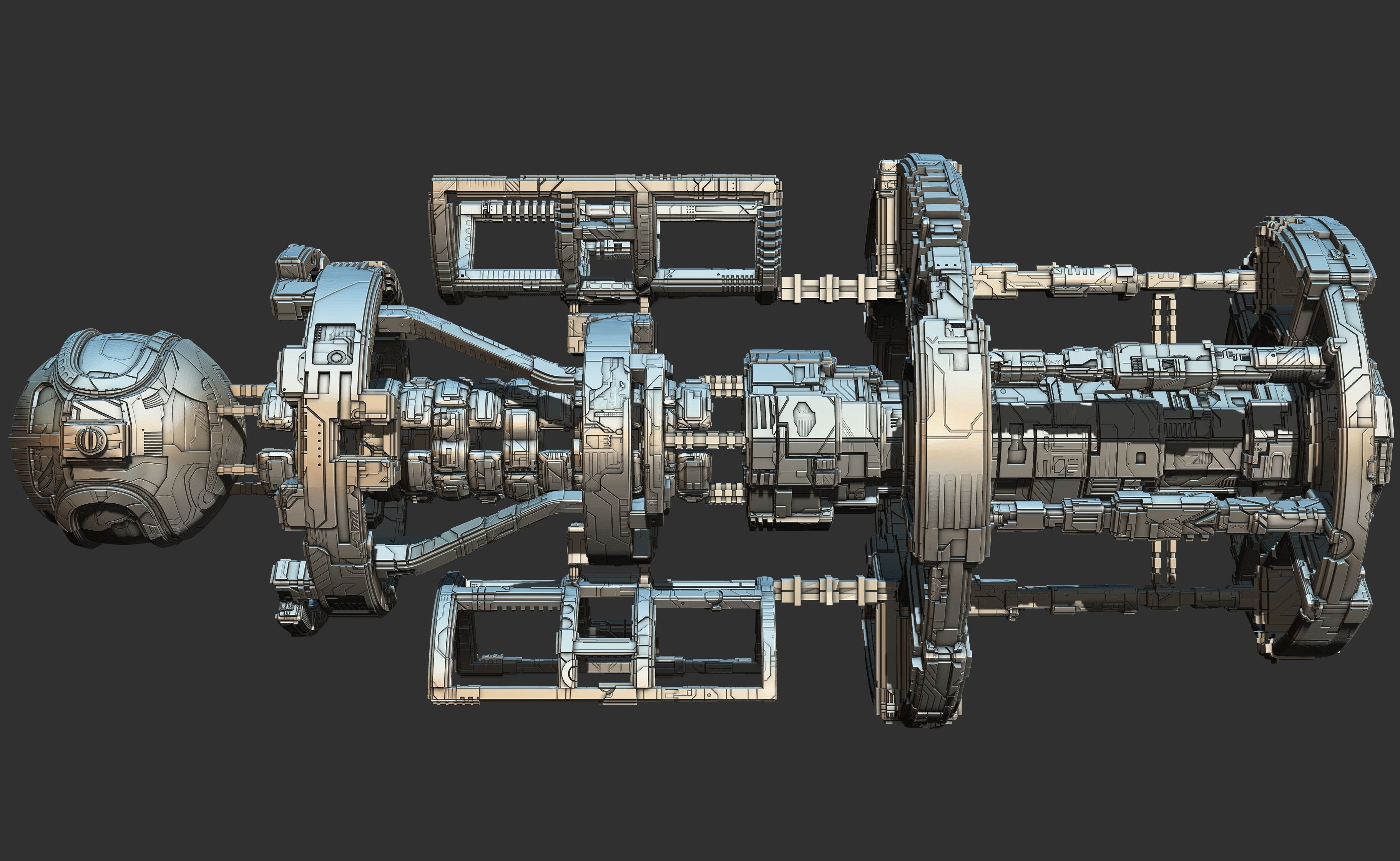 space equipment node 00220 3D model_7