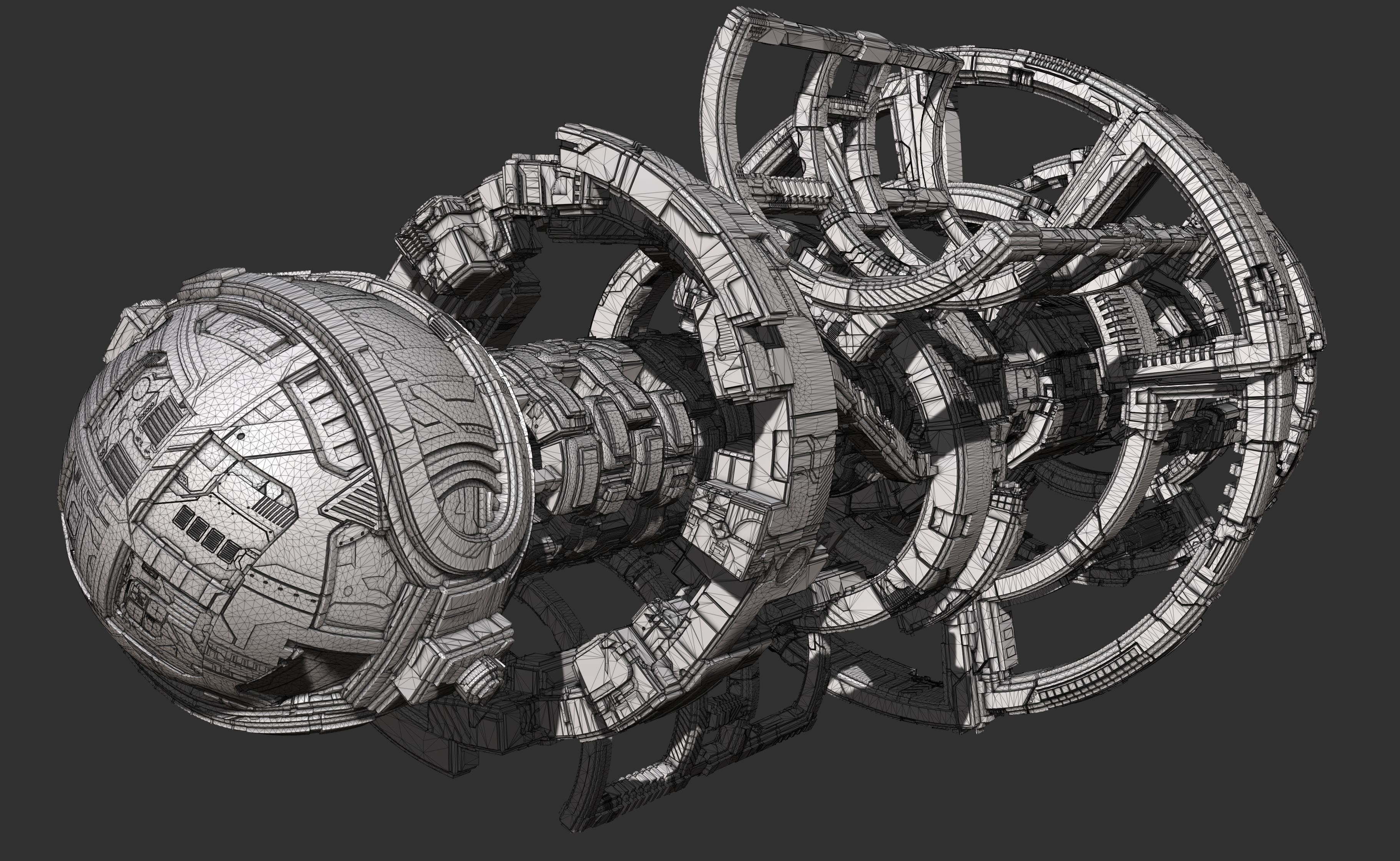 space equipment node 00220 3D model_24
