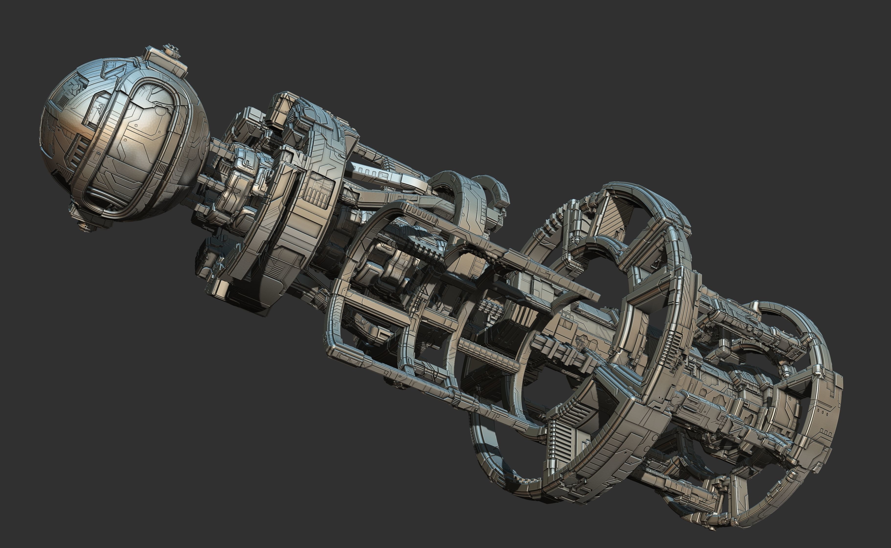 space equipment node 00220 3D model_10