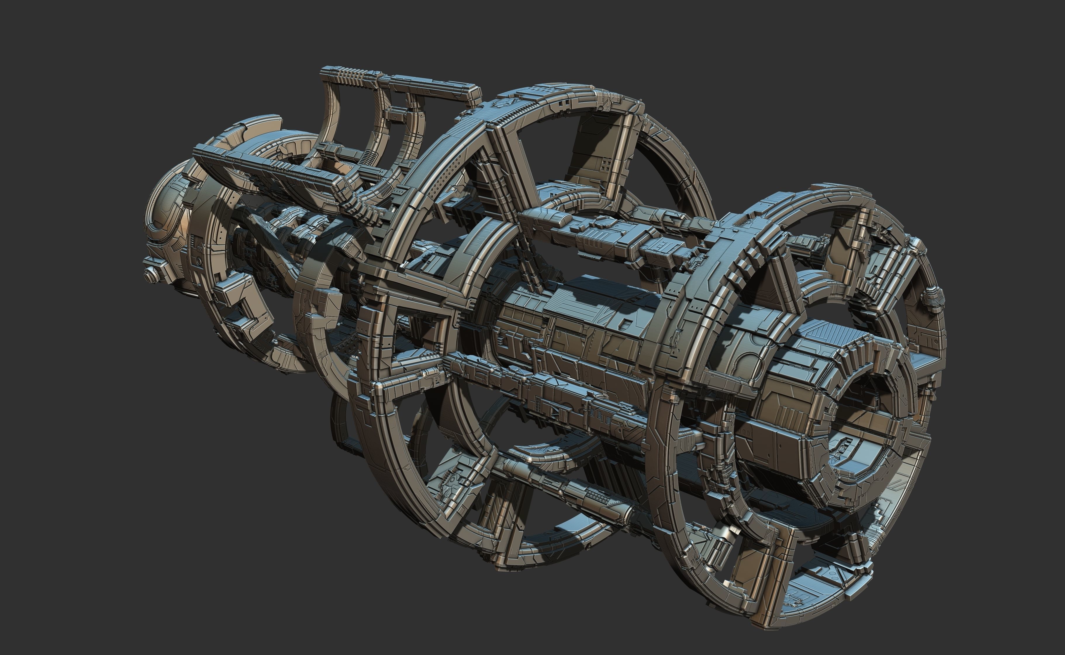space equipment node 00220 3D model_4