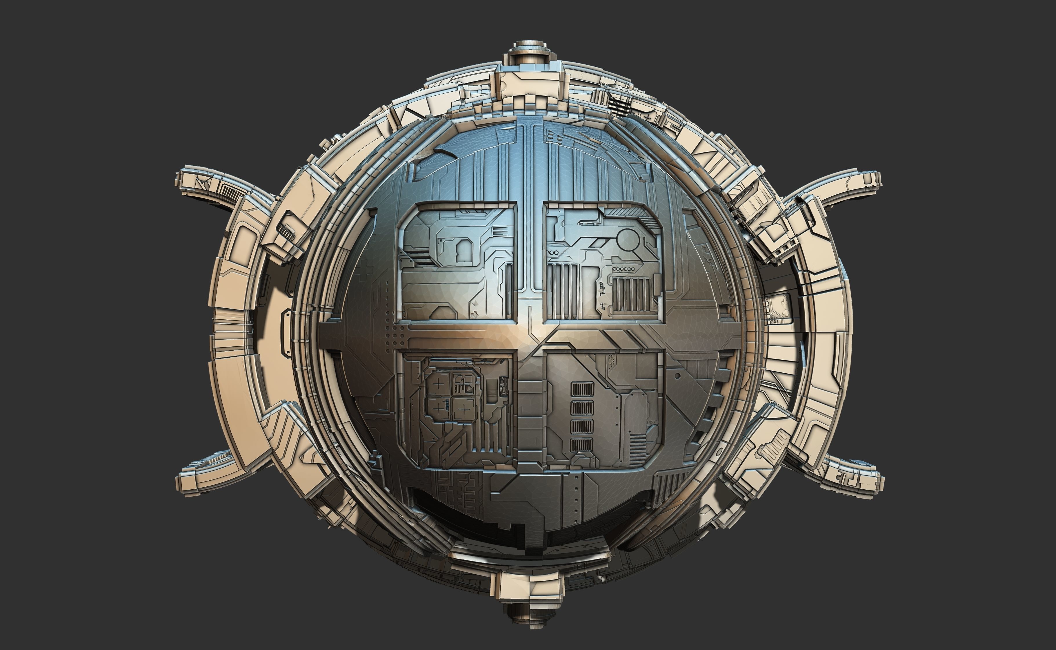 space equipment node 00220 3D model_13