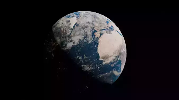 Realistic Earth 6K textures