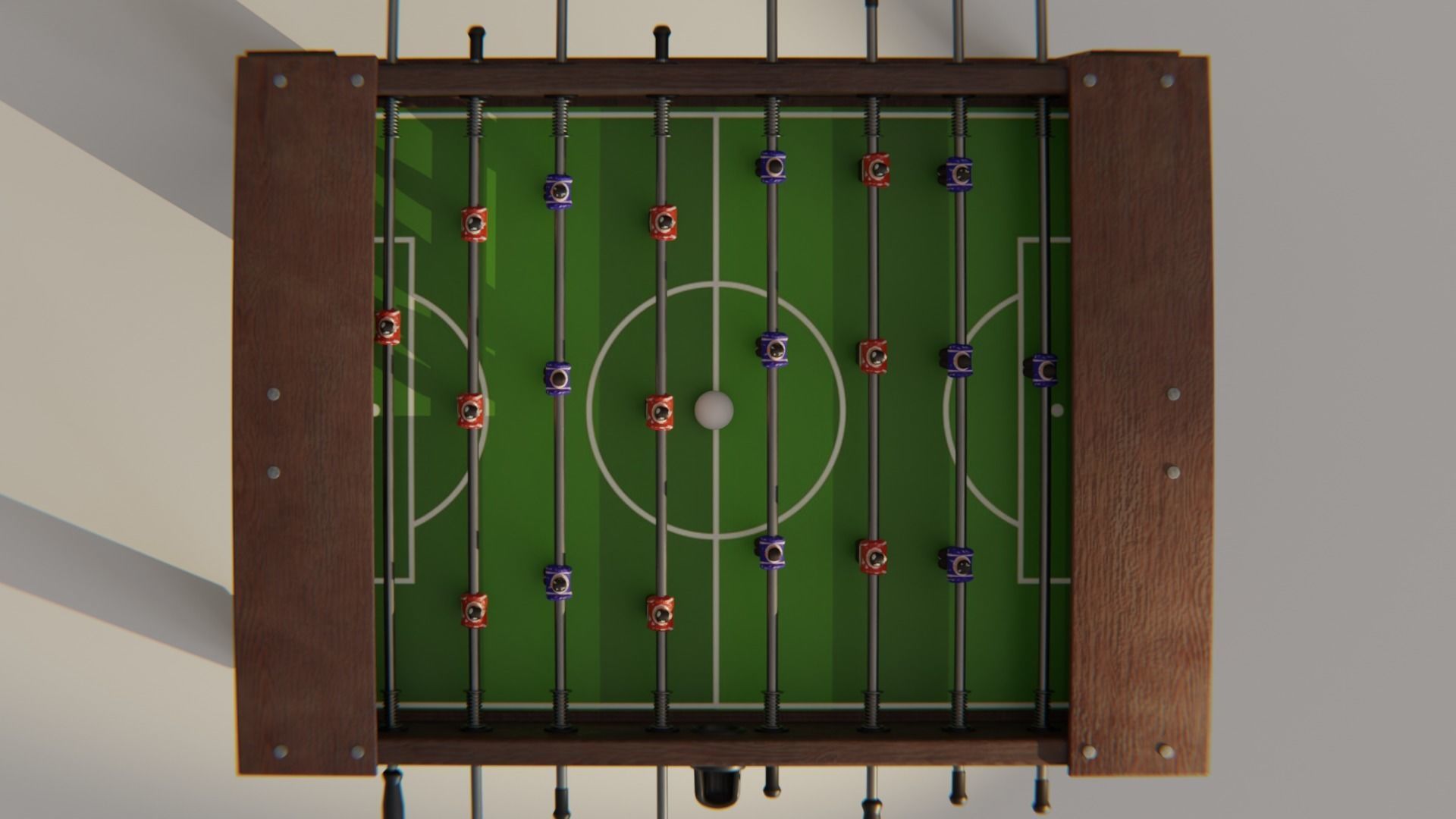 foosball 3D model_3