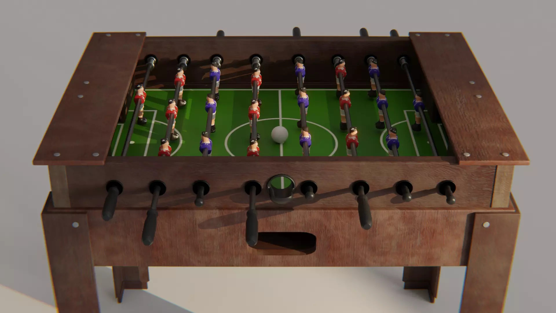 foosball 3D model_0