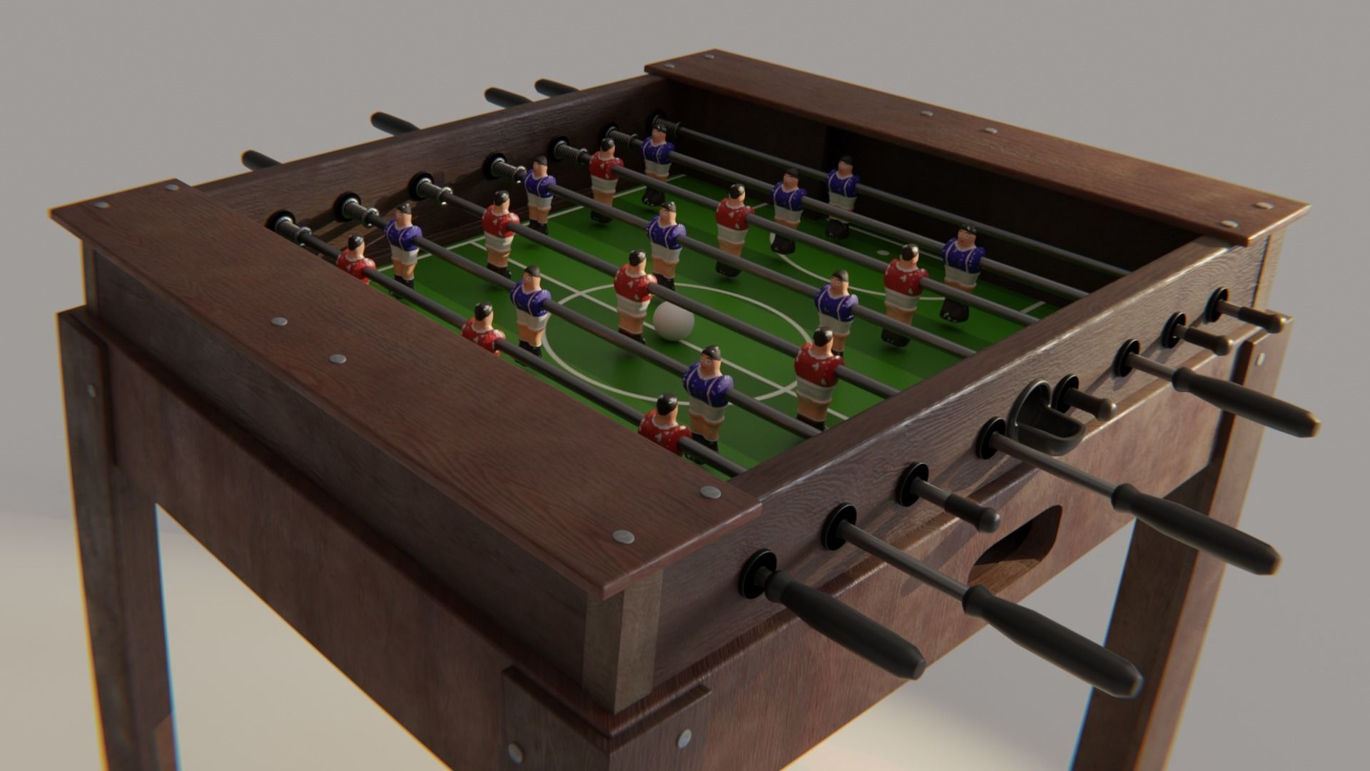 foosball 3D model_5