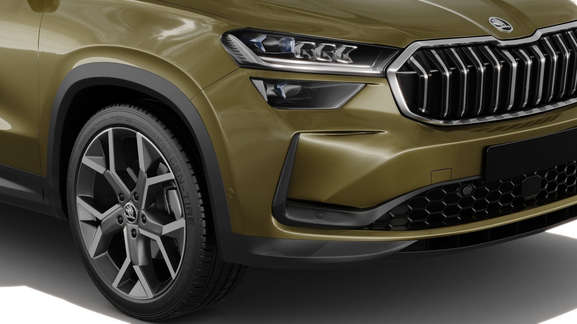 Skoda Kodiaq 2024 with interior 3D model_10