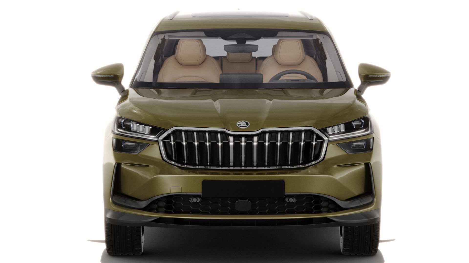 Skoda Kodiaq 2024 with interior 3D model_9
