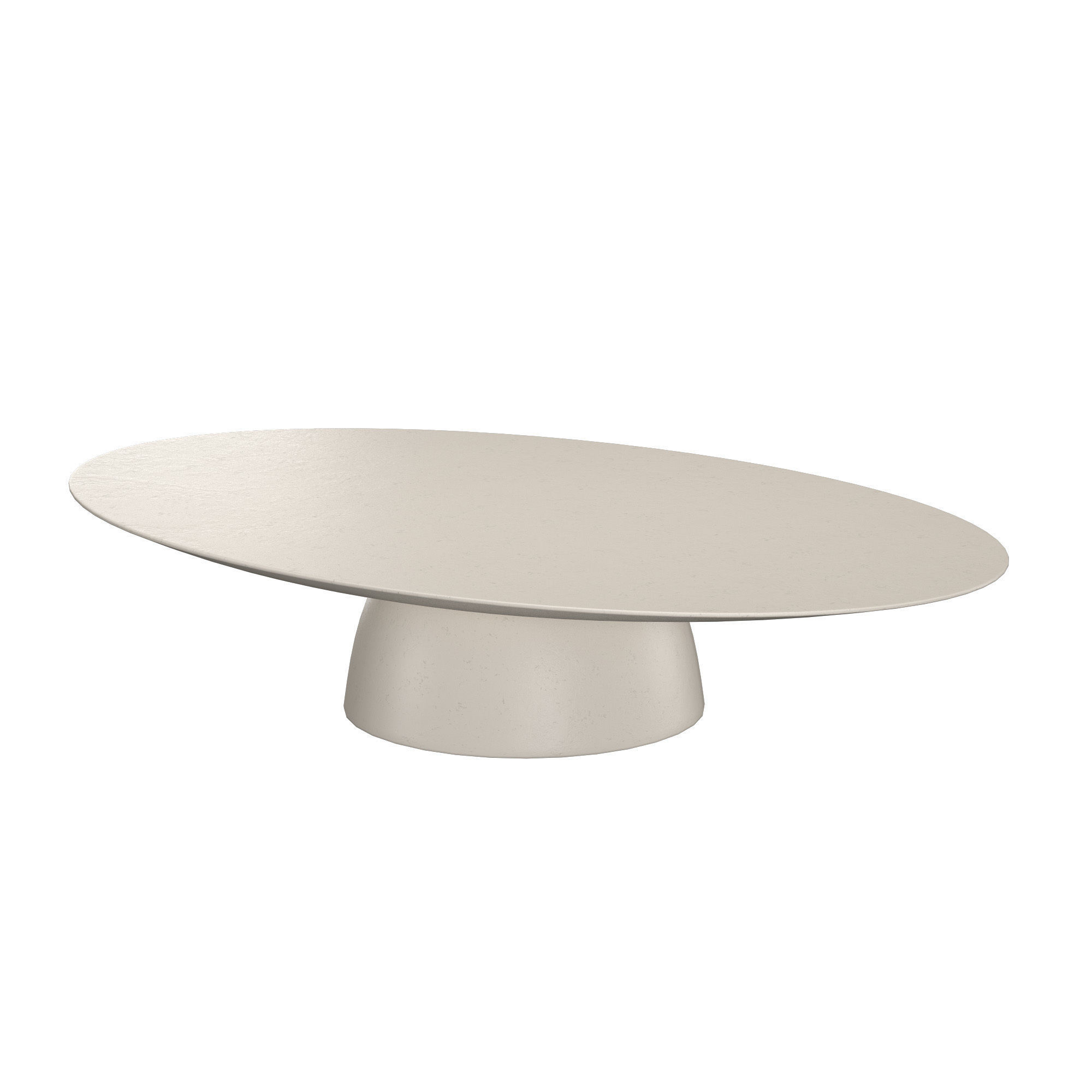 ELLISSE CONCRETE OVAL COFFEE TABLE 3D model_3