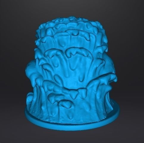 MUD ELEMENTAL MINIATURE MODEL FOR SCIFI OR FANTASY GAMES DND RPG 3D print model_7