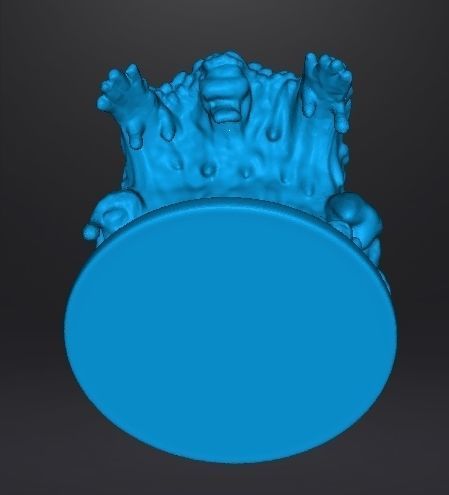 MUD ELEMENTAL MINIATURE MODEL FOR SCIFI OR FANTASY GAMES DND RPG 3D print model_9