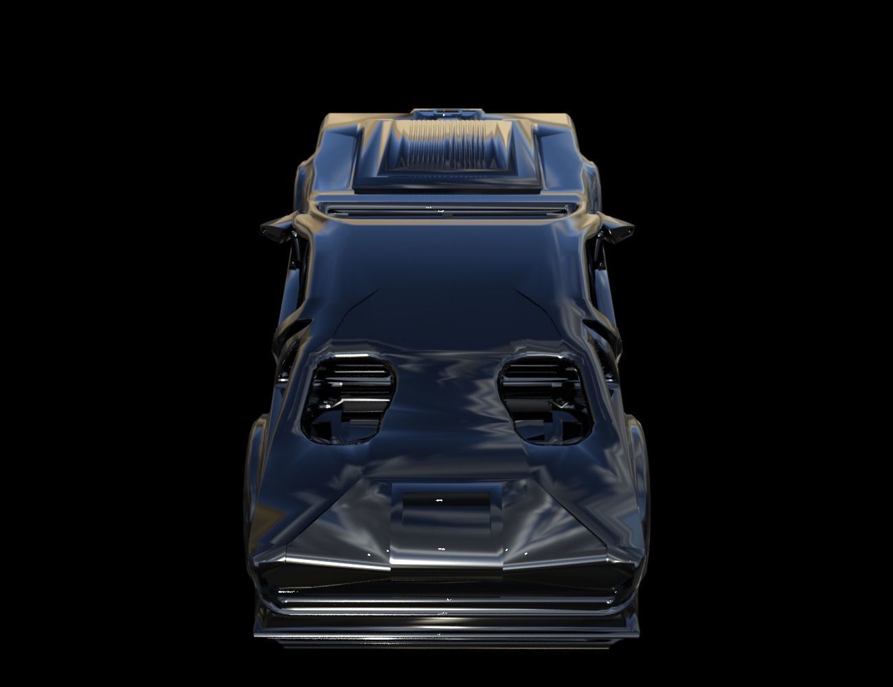 SFD01-V8 Concept Car Model 3D print model_4