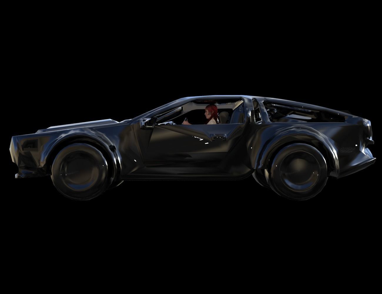 SFD01-V8 Concept Car Model 3D print model_2