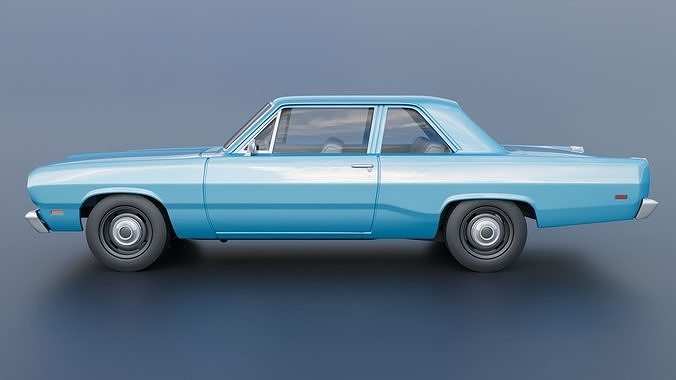 Plymouth Valiant 1970 3D print model 4