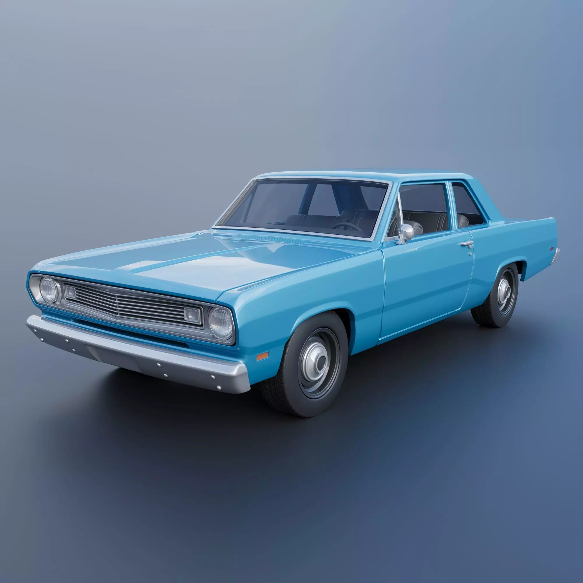 Plymouth Valiant 1970 3D print model_0
