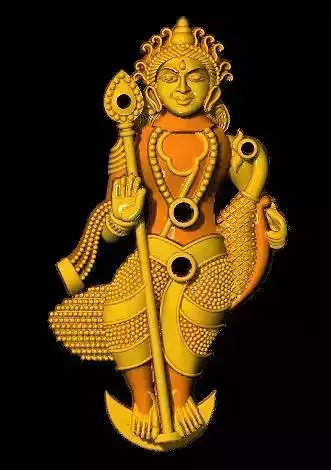 murugan kumara swami ayyappa gold silver pendent  kariikeya