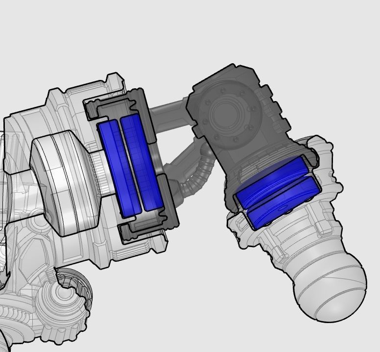 Project Kyphos-28mm Direct Fire Battle Mecha 3D print model_26