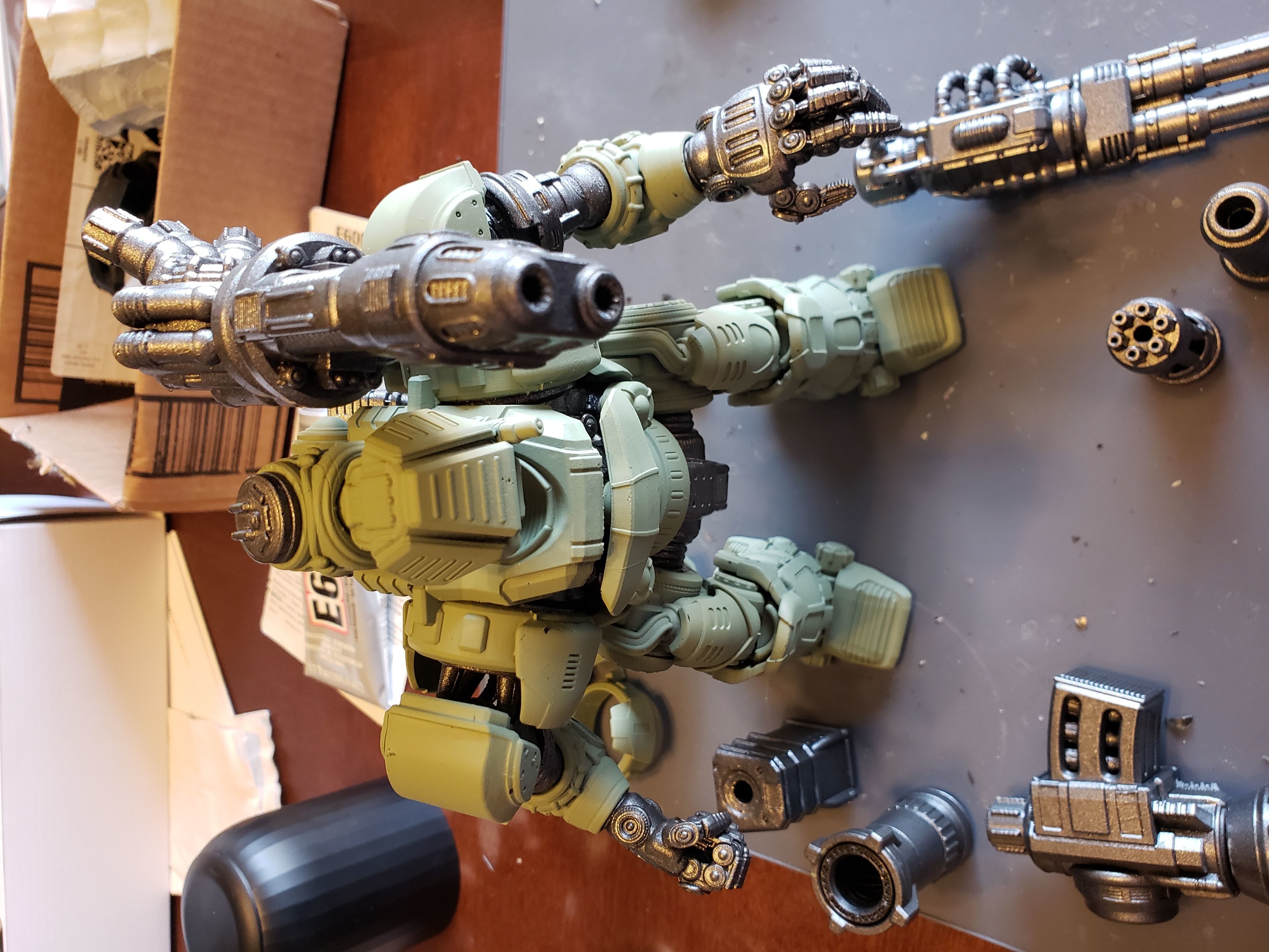 Project Kyphos-28mm Direct Fire Battle Mecha 3D print model_11