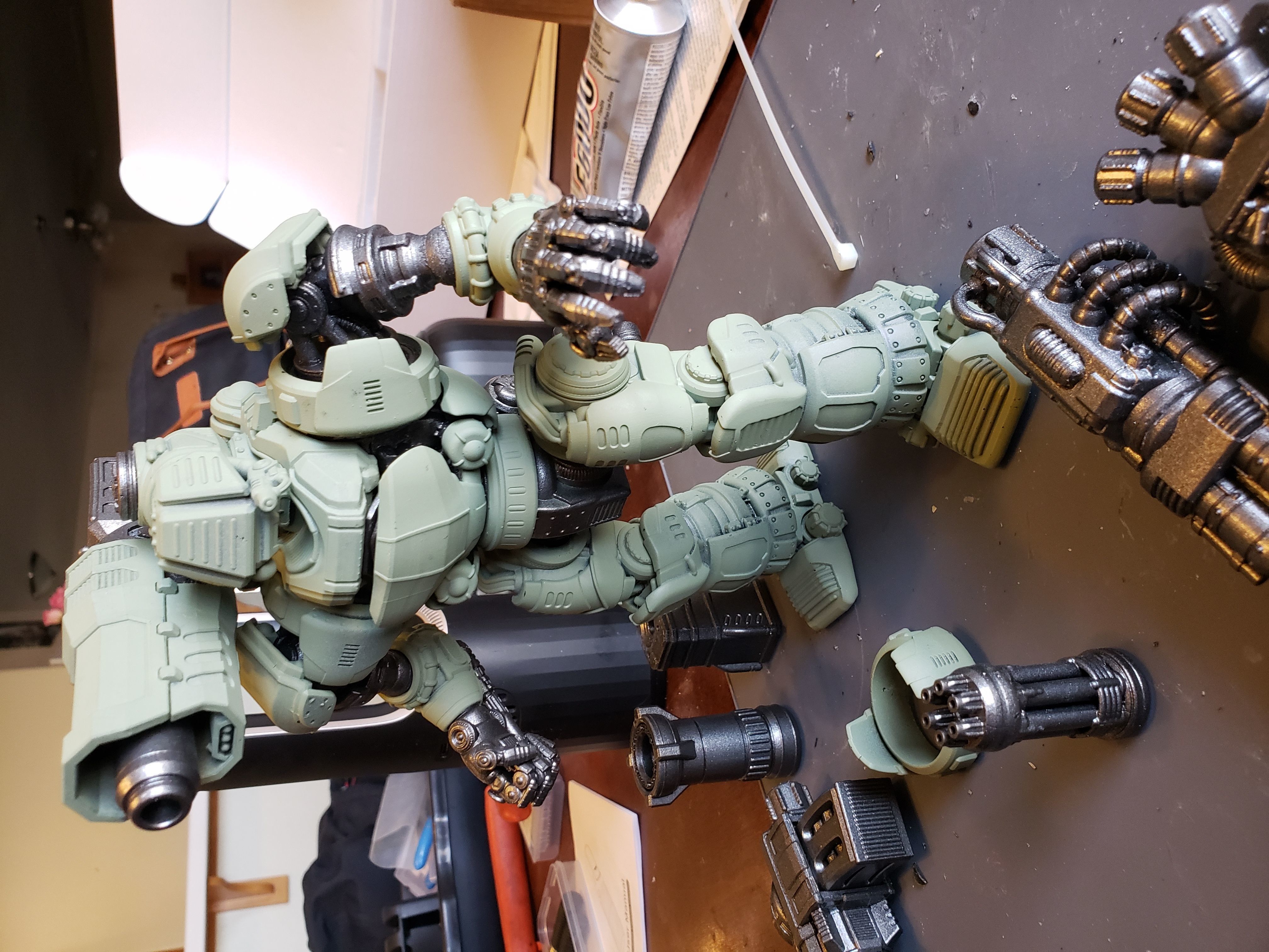 Project Kyphos-28mm Direct Fire Battle Mecha 3D print model_10
