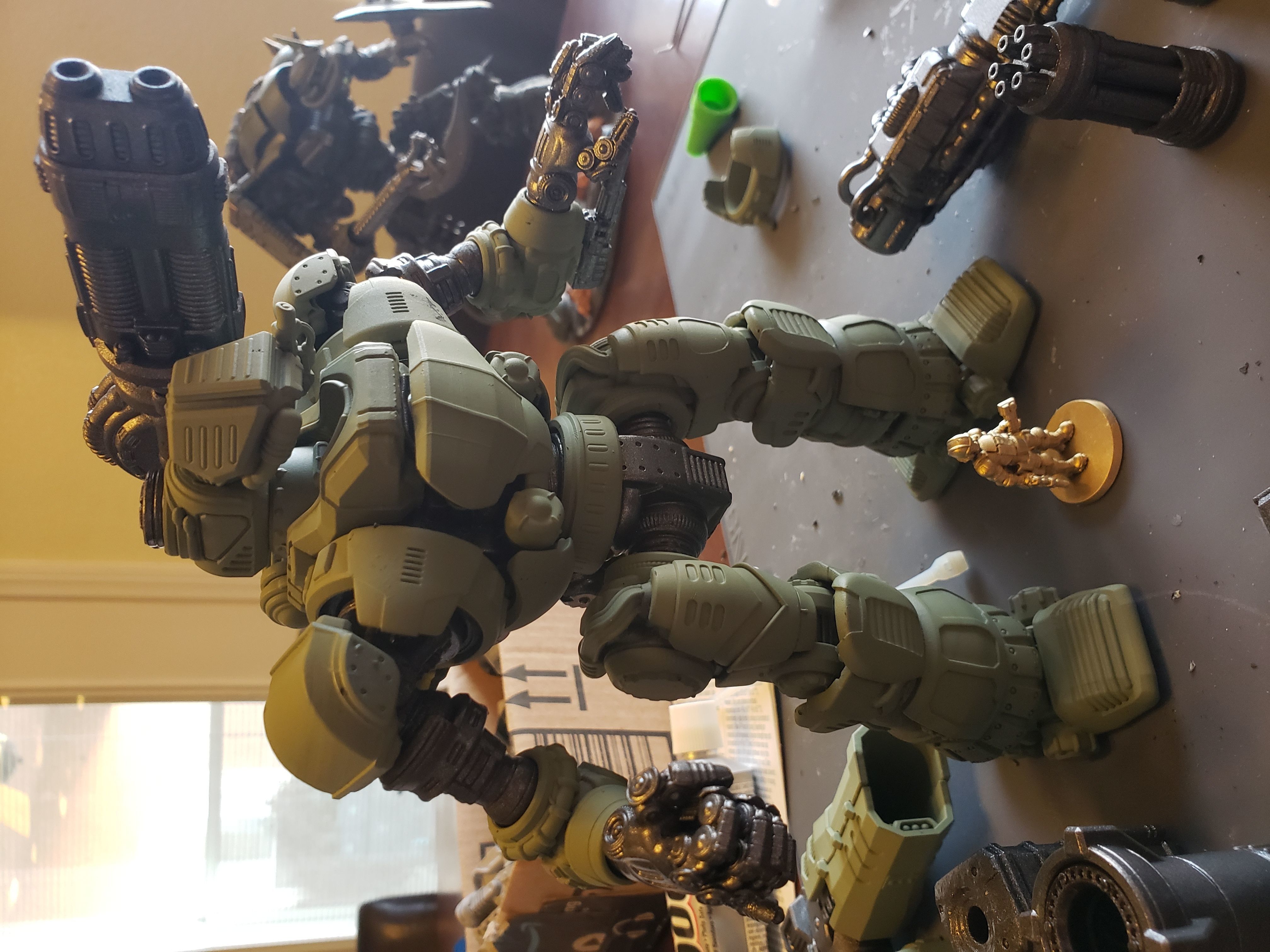 Project Kyphos-28mm Direct Fire Battle Mecha 3D print model_12