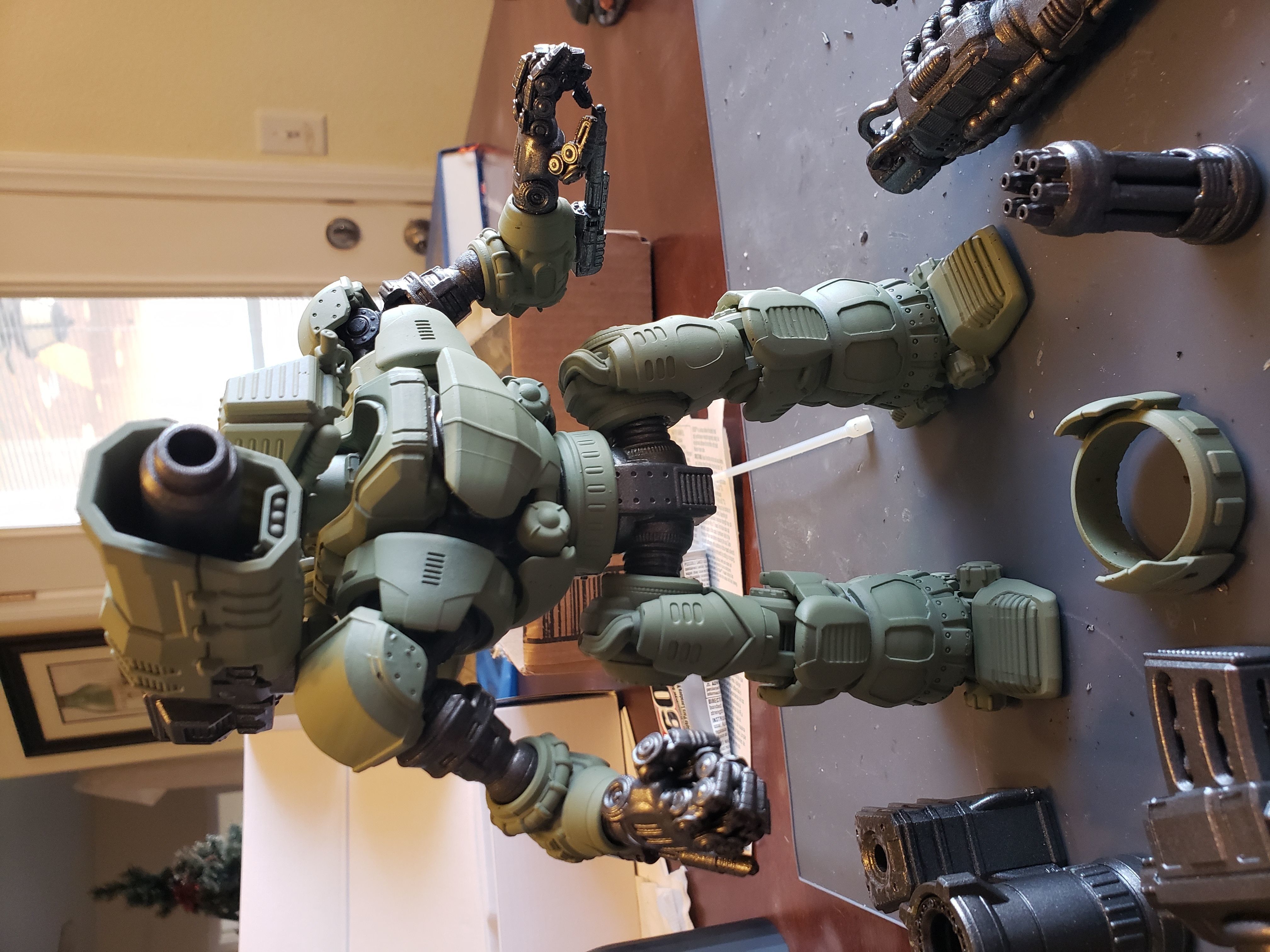 Project Kyphos-28mm Direct Fire Battle Mecha 3D print model_9