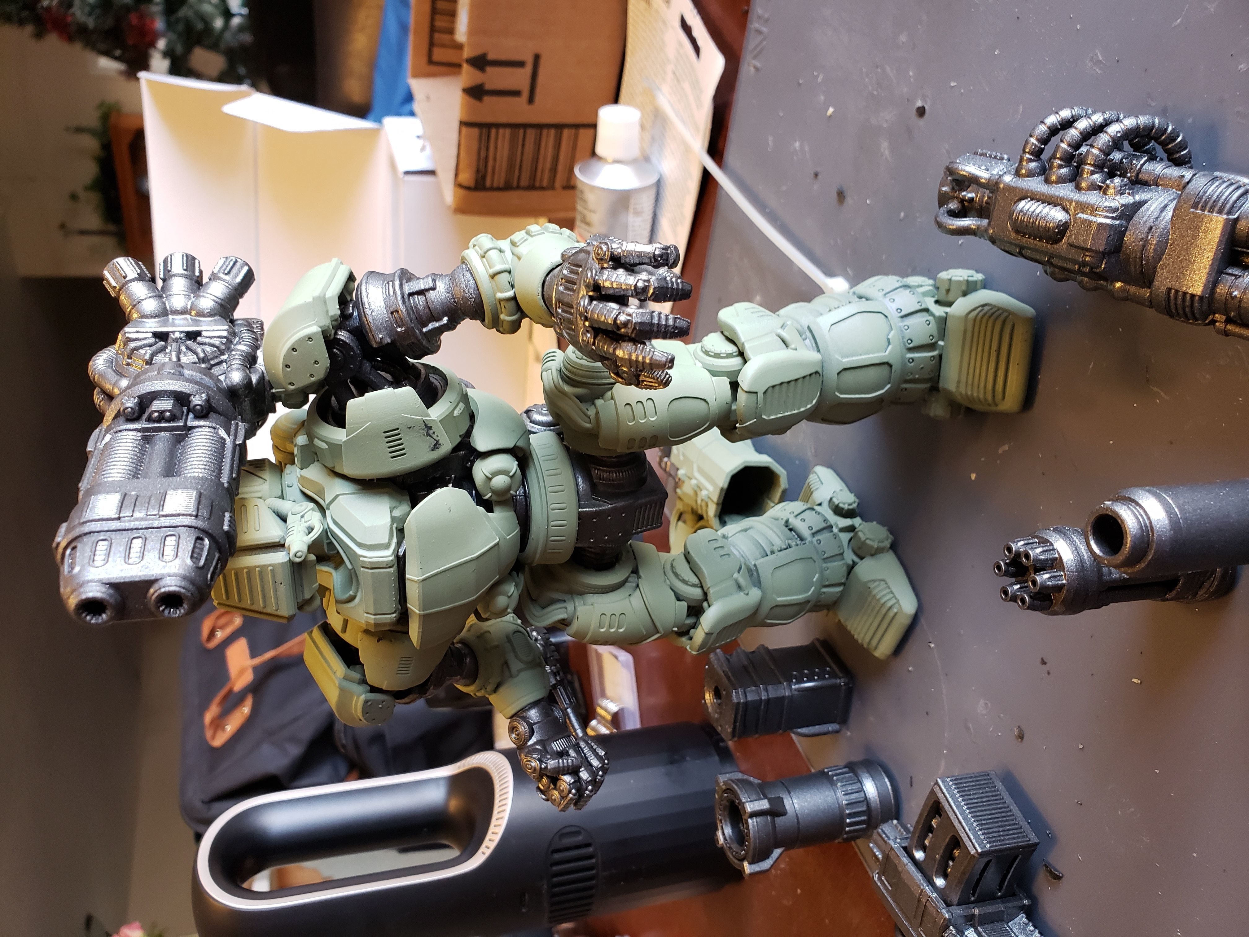 Project Kyphos-28mm Direct Fire Battle Mecha 3D print model_4