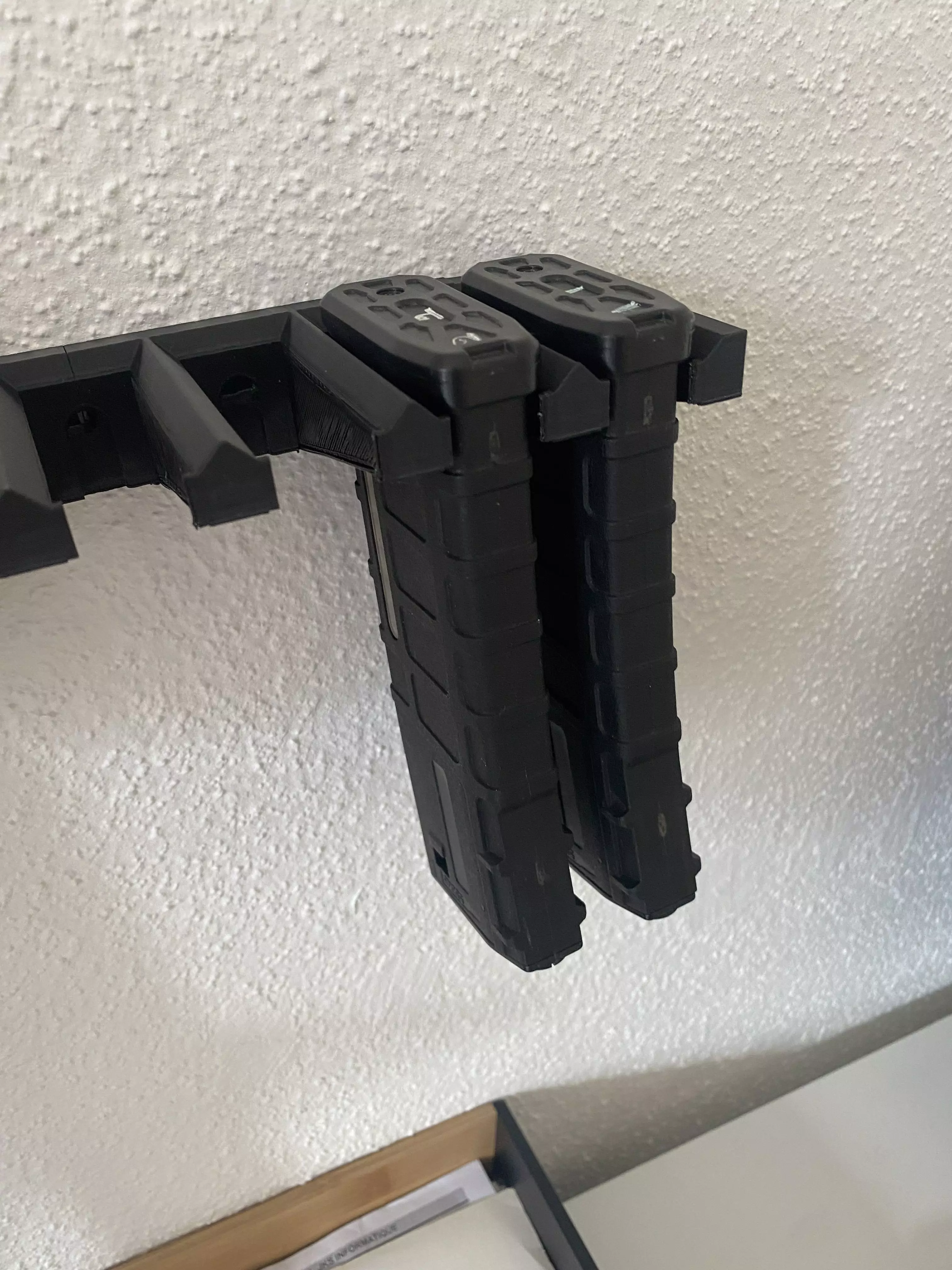 M4 Magazine Wall Mount 3D print model