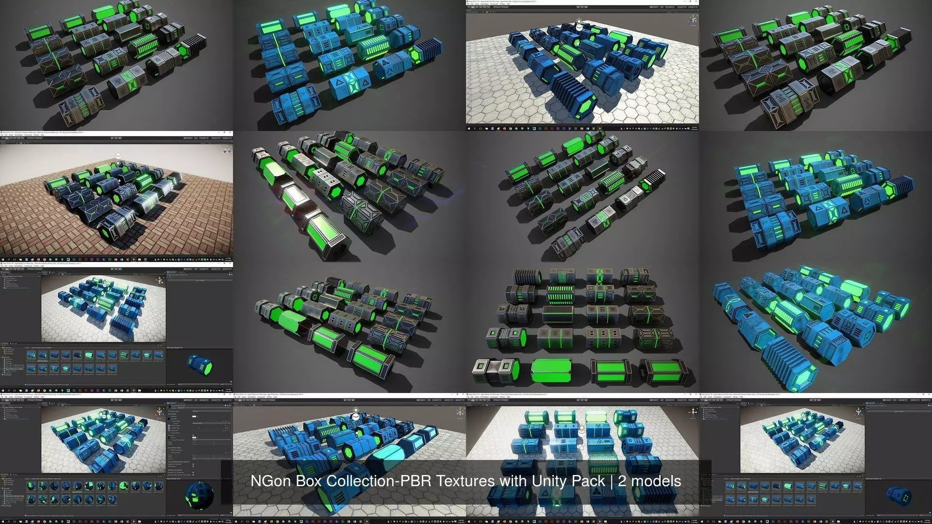 NGon Box Collection-PBR Textures with Unity Pack _0