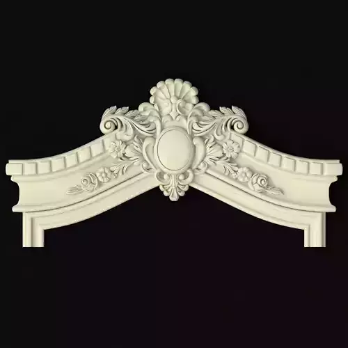 Central decor ornament for furniture