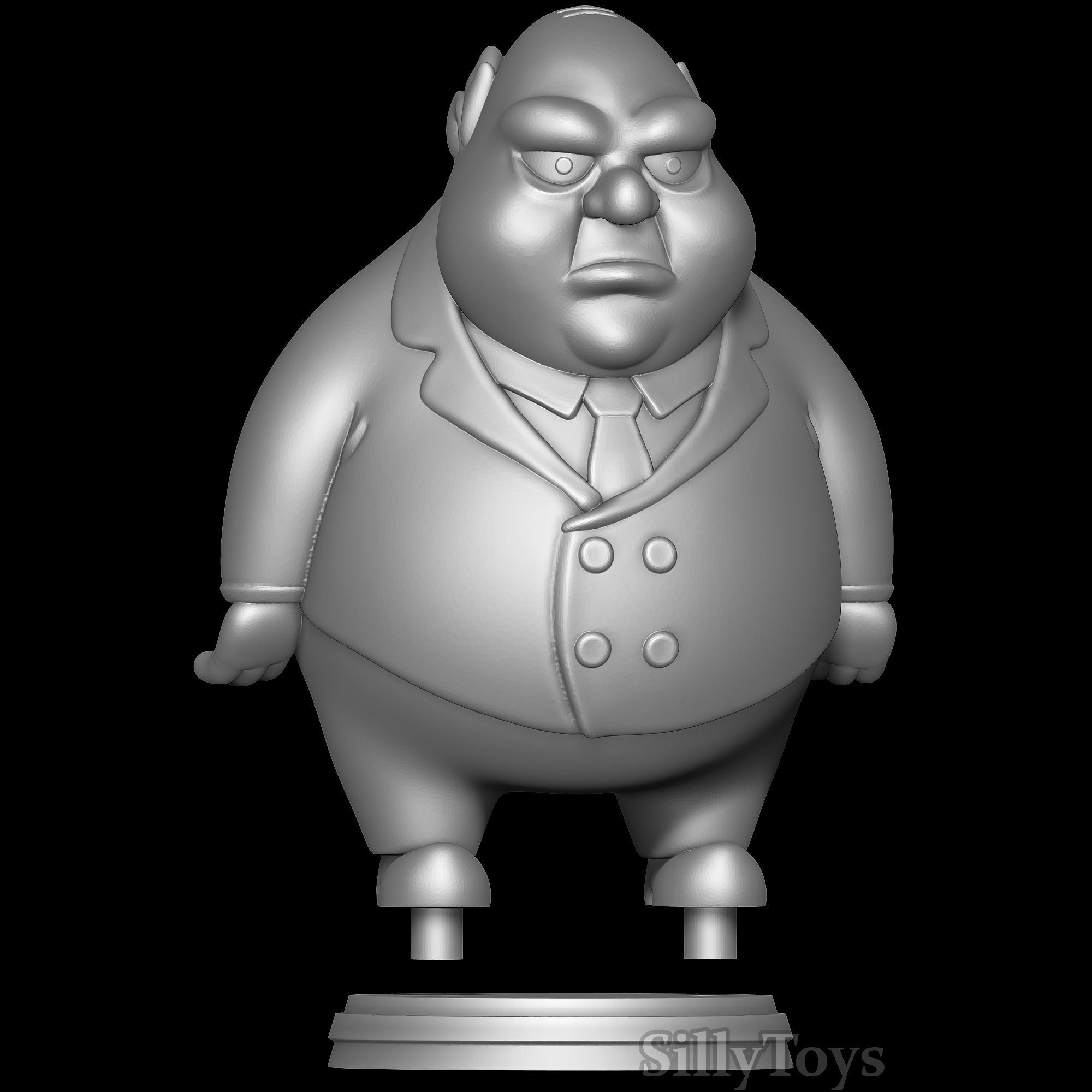 Thaddeus Plotz - Animaniacs 3D print model_5